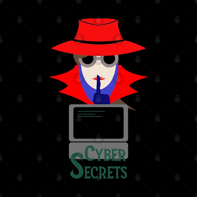 Lady Red (Cyber Secrets Cauc): A Cybersecurity Design by McNerdic