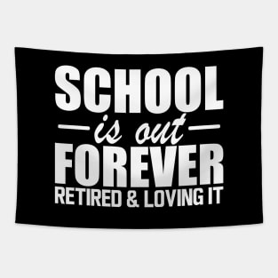 Retired Teacher - School is out forever retired and loving it w Tapestry