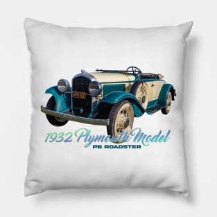 1932 Plymouth Model PB Roadster Pillow