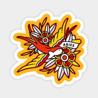 Aries Bird Magnet