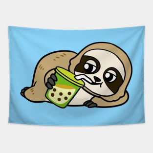 Boba Sloth Tapestry