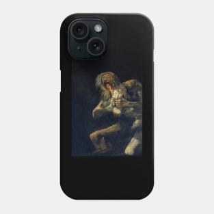 Fransico Goya's Saturn Devoruing his Boruito Phone Case