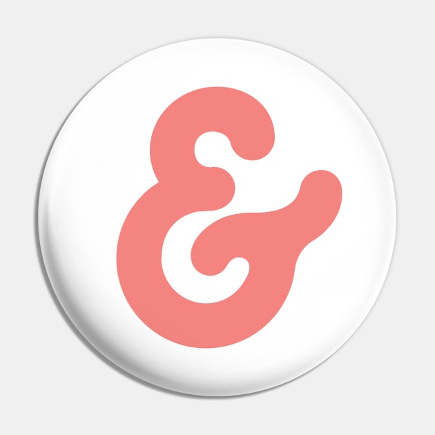 Ampersand Pin by MotivatedType