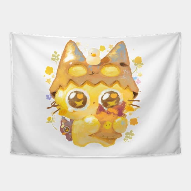 Sweeet Potato Tapestry by happyyu