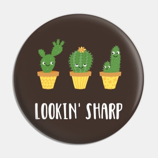 Looking Sharp Cactus Pin