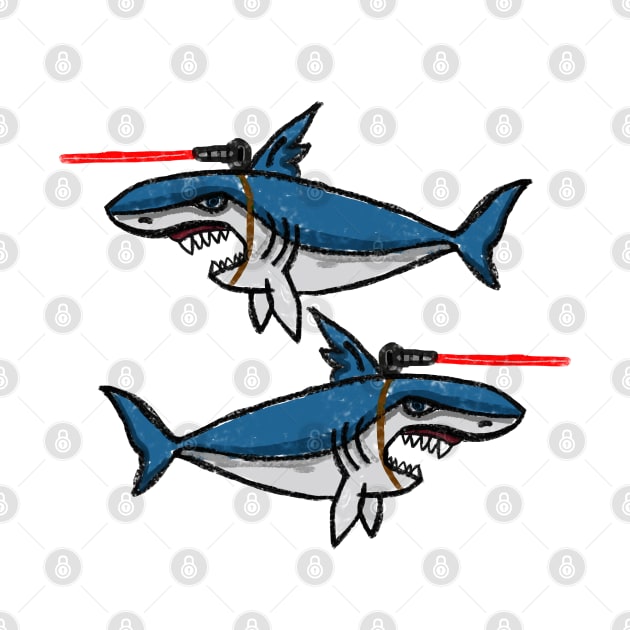 Sharks With Friggin’ Laser Beams Attached to Their Heads. by Barnyardy