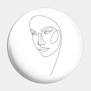 surmise - single line beauty Pin