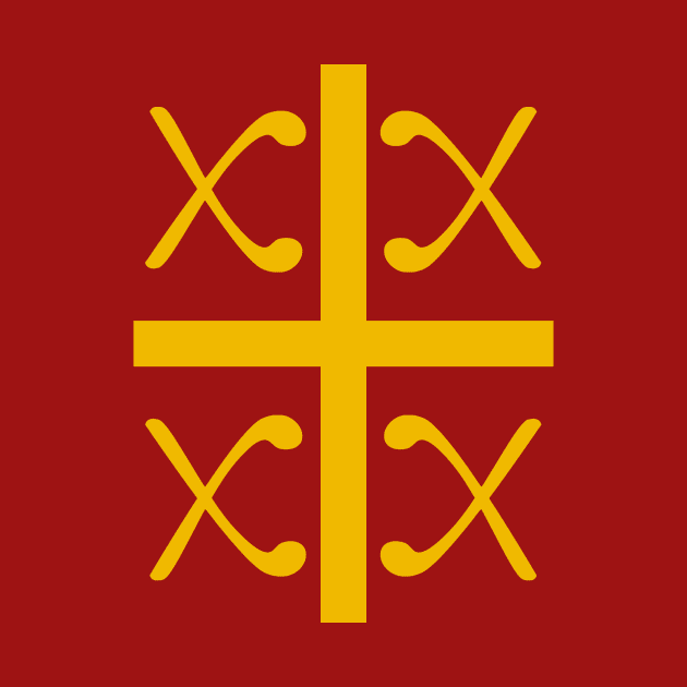 Roman/Byzantine Khi Flag by iaredios
