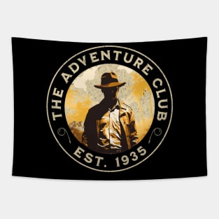The Adventure Club - Est. 1935 - Jungle - Camping, Hiking, Adventure Tapestry