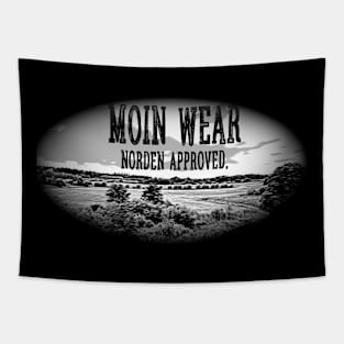 Moin Wear Logo Landscape Tapestry