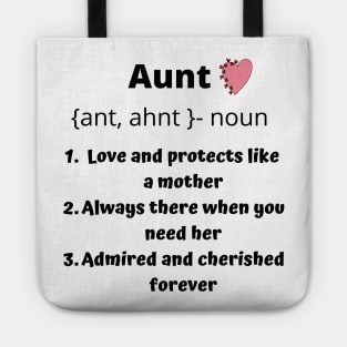 Aunt definition Tote