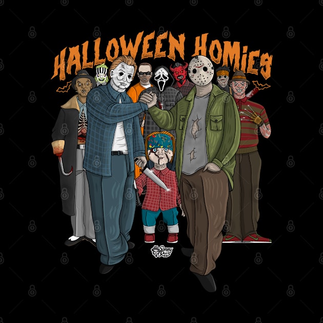 Halloween Homies by The Art of Sammy Ruiz