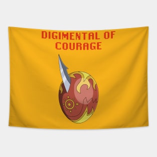 Digimental of Courage Tapestry