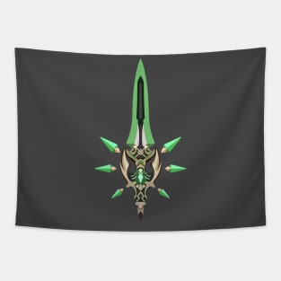 Jade Winged-Spear. [Genshin Impact] Tapestry