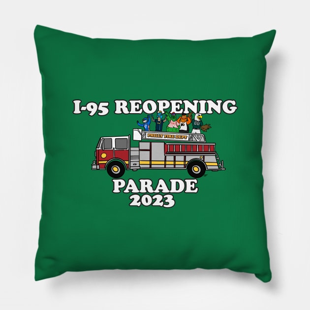 Philly Parade Pillow by CKline