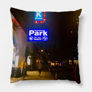 W 75th St, Upper West Side, Manhattan, NYC Pillow