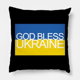 GOD BLESS UKRAINE 2 FLAG EDITION Pillow