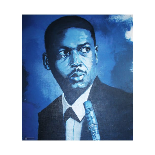 john Coltrane by iCONSGRAPHICS