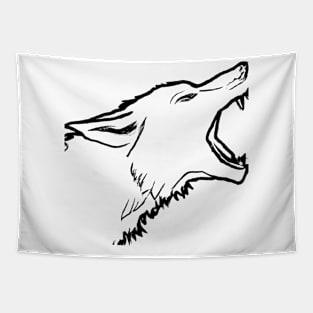 Wolf Style Tapestry