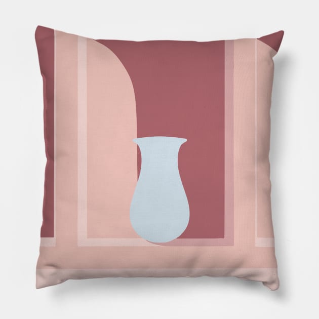 Boho travel art #2 Pillow by GreekTavern