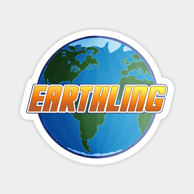 Earthling Magnet by andyjhunter