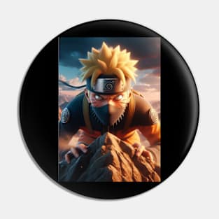 Naruto a top a mountain peak 2nd edition Pin