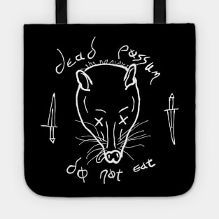 Dead Possum: Do Not Eat Tote