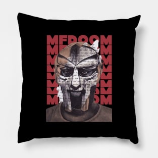 mf doom red Pillow