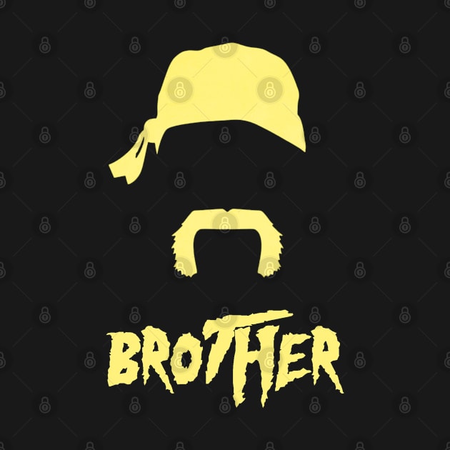 Brother Classic Vector (Yellow) - Hulk Hogan by cheesefries