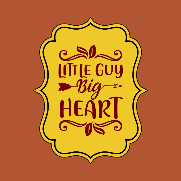 Little Guy Big Heart | Cute Kid's by KidsKingdom