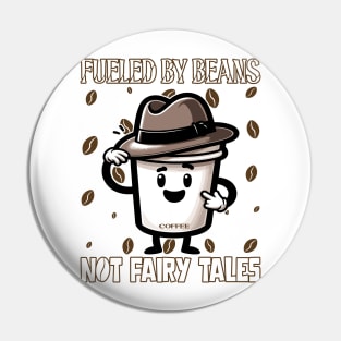 Coffee, Bean Brew Enthusiasm Pin