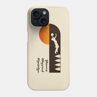 Sunset Ultimate Frisbee Phone Case