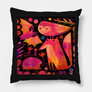 nocturnal animals Pillow