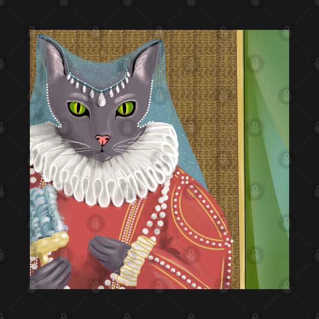 The Wife of the Earl of Tabby a Cats of Color Series by ElsewhereArt