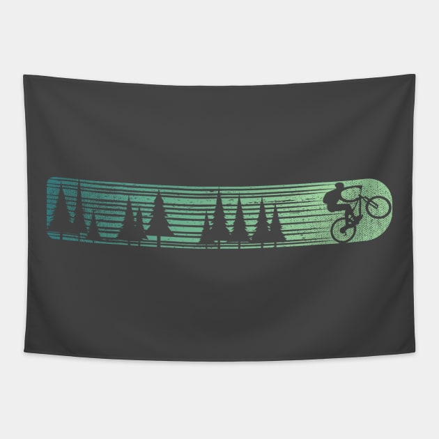 cycling mountain bike mtb gift cyclist mountain biking Tapestry by TheOutdoorPeople