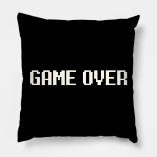 Game Over Pillow