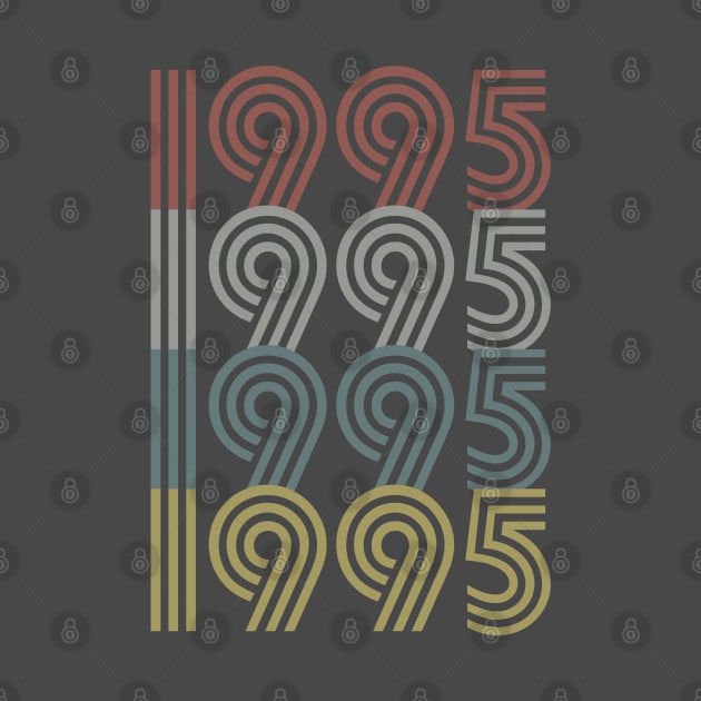 1995 Birth Year Retro Style by Elsie Bee Designs