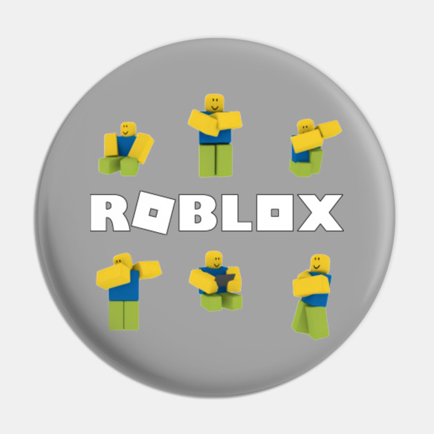 Roblox Noob Roblox Pin Teepublic - roblox noob clothes