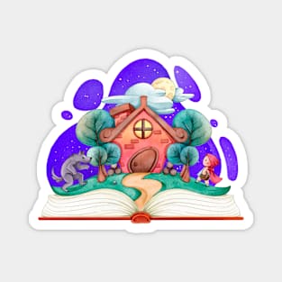 Fairytale Cozy Home Magnet