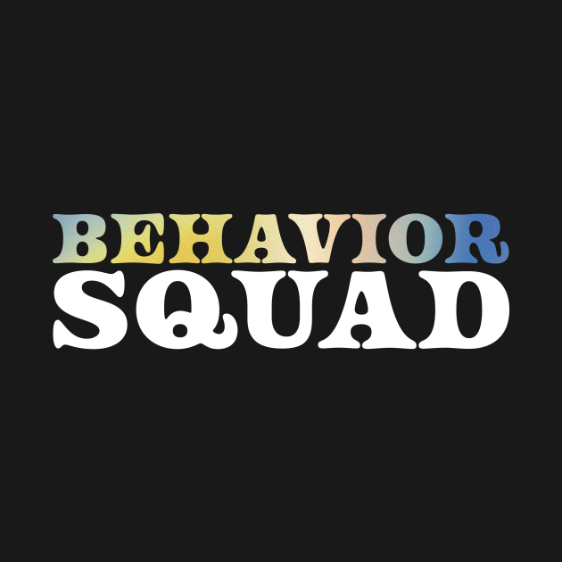 behavior squad - retro gradient by GosokanKelambu