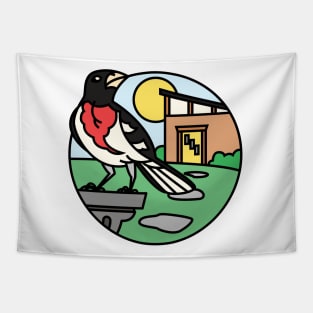 Rose-Breasted Grosbeak Tapestry