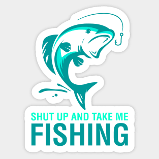 Camping And Fishing Stickers for Sale