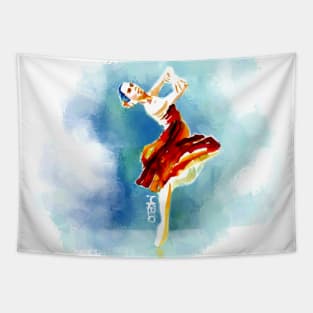 The beatiful ballerina Tapestry