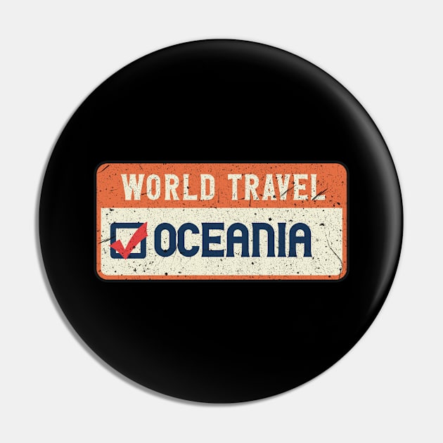 Oceania world travel Pin by SerenityByAlex