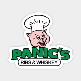 Panic's Ribs & Whiskey Magnet