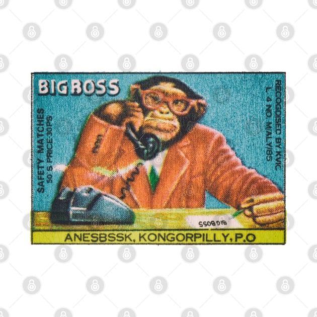 Big Boss Chimp by PsychedelicAstronaut