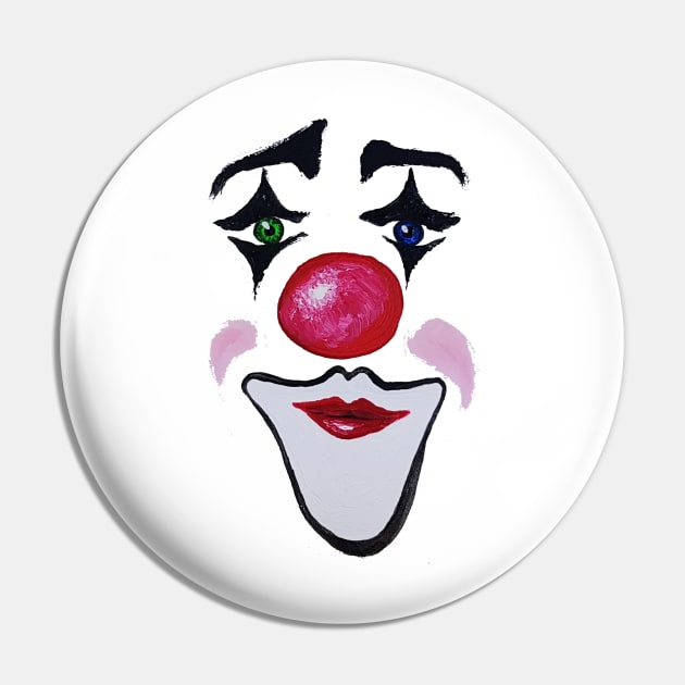 clown Pin by Grazia