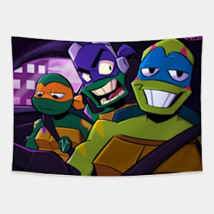 TMNT Drive-In Tapestry