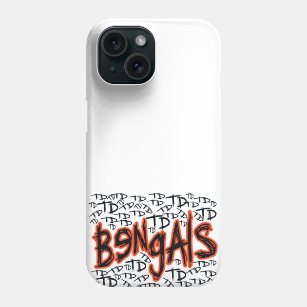 Gotham Bengals Joker Mashup! Phone Case by OffesniveLine