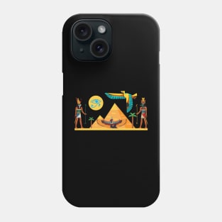 Ancient Egypt Pyramid guards Phone Case